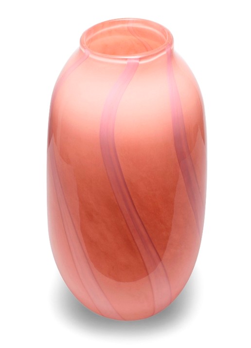 Vondels Vaas 38 cm - detail 4 roze