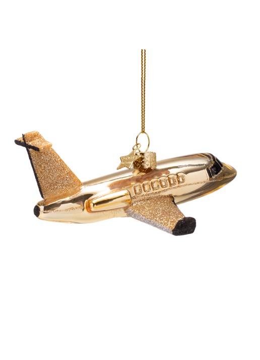 Vondels Vliegtuig 5,5 cm - detail 2 goud