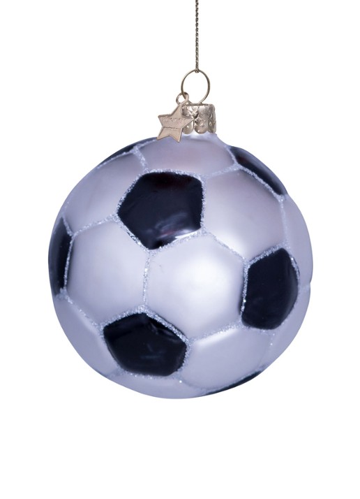 Vondels Voetbal kersthanger 7 cm