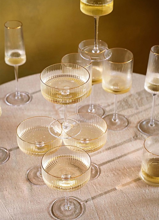vtwonen Champagneglas 30 cl - detail 2 transparant