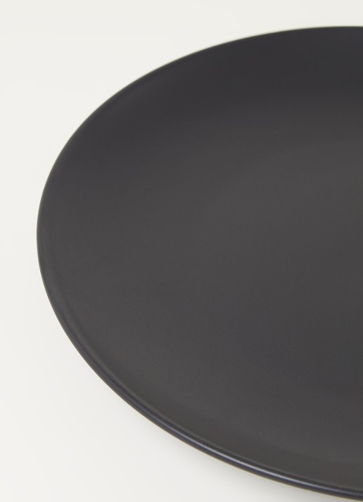 vtwonen Dinerbord 25,5 cm - detail 3 zwart
