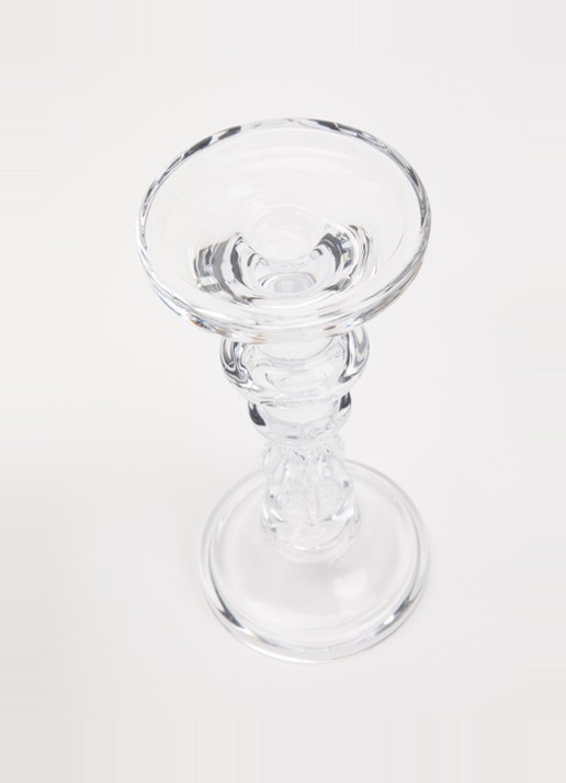 vtwonen Kandelaar 21 cm - voorkant 2 transparant