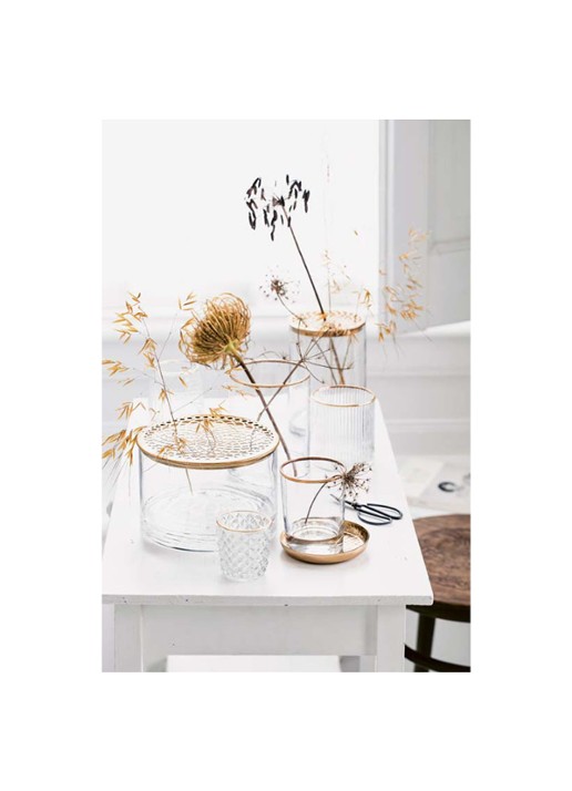 vtwonen Metal Gold dienblad 22 cm - detail 5 goud