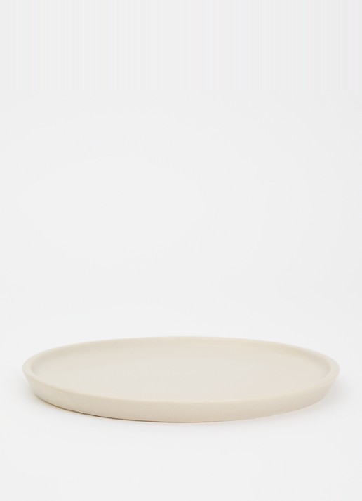 vtwonen Ontbijtbord 23 cm set van 2 - voorkant 2 beige