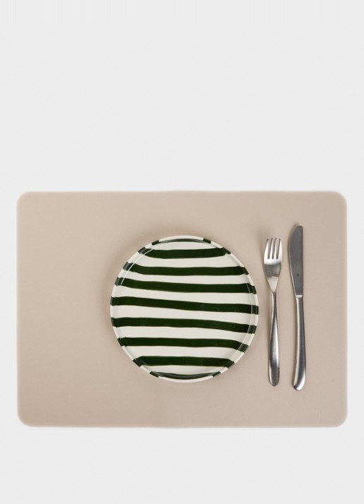 vtwonen Stripes ontbijtbord 20 cm  - detail 2 groen