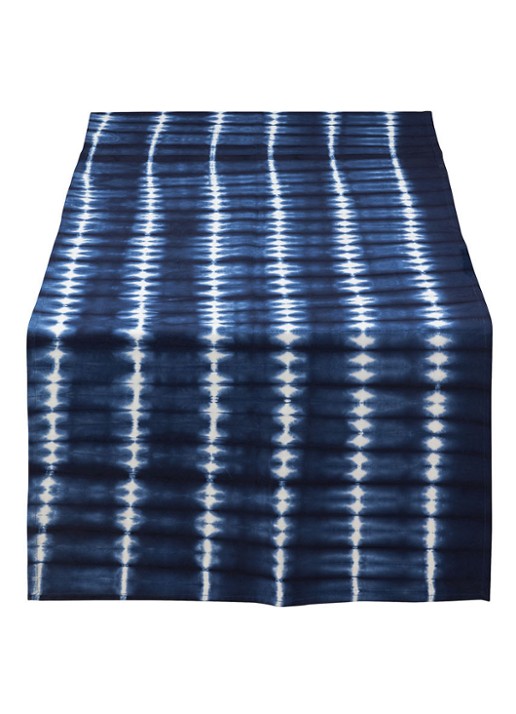 vtwonen Tafelloper met tie-dye dessin 60 x 180 cm