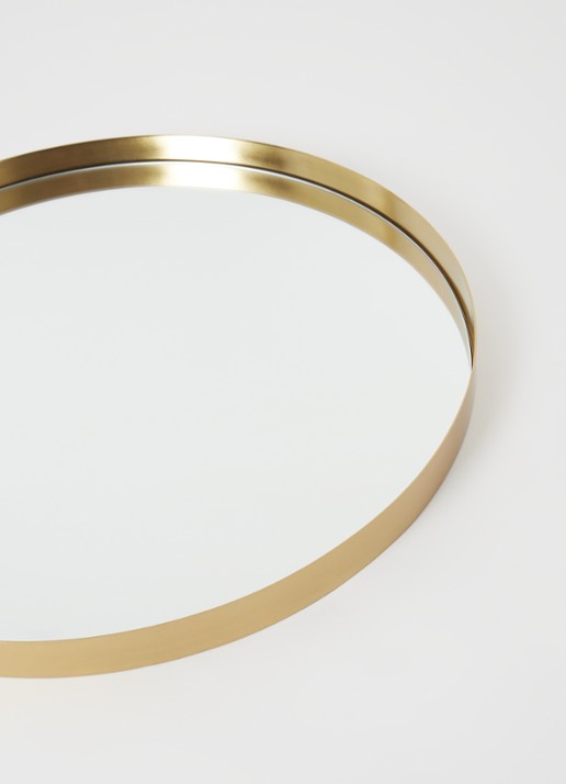 vtwonen Wandspiegel 60 cm  - voorkant 2 goud