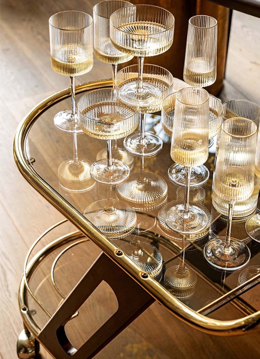 vtwonen Wijnglas 40 cl - detail 3 goud