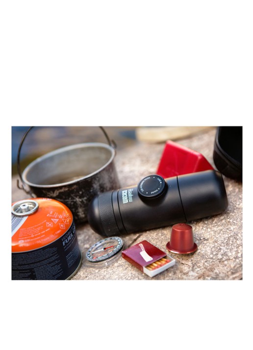 Wacaco Minipresso NS draagbare Nespresso machine - detail 3 zwart