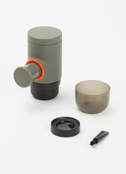 Wacaco Minipresso NS2 capsule espressomaker  - voorkant 2 olijfgroen