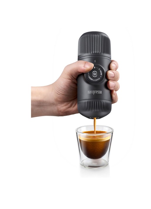 Wacaco Nanopresso draagbare espressomachine - detail 4 zwart