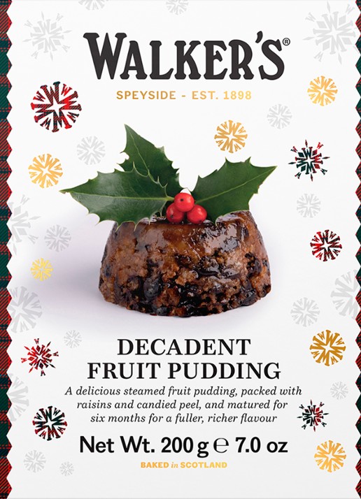 Walkers Fruit pudding 200 gram - voorkant undefined