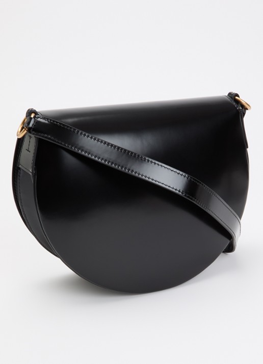 Wandler Kate crossbodytas van kalfsleer - achterkant 5 zwart