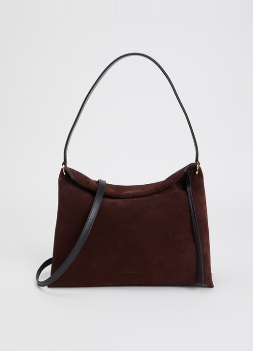 Wandler Penelope Tote Small schoudertas van kalfssuède