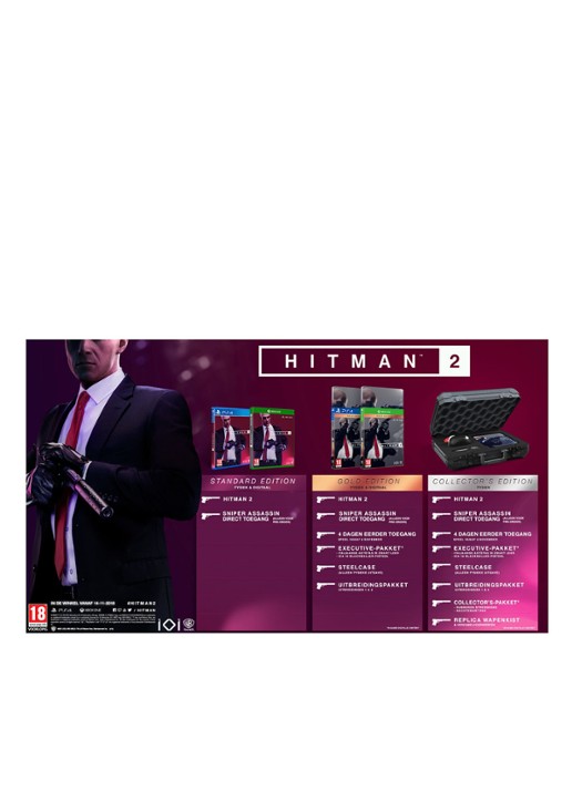 Warner Bros Hitman 2 Game - PS4 - voorkant 7 undefined
