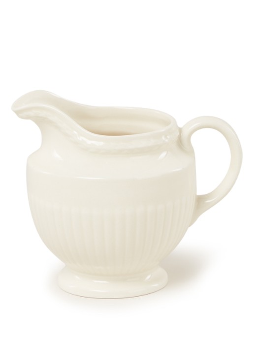 Wedgwood Edme melkkan 25 cl - voorkant gebroken wit
