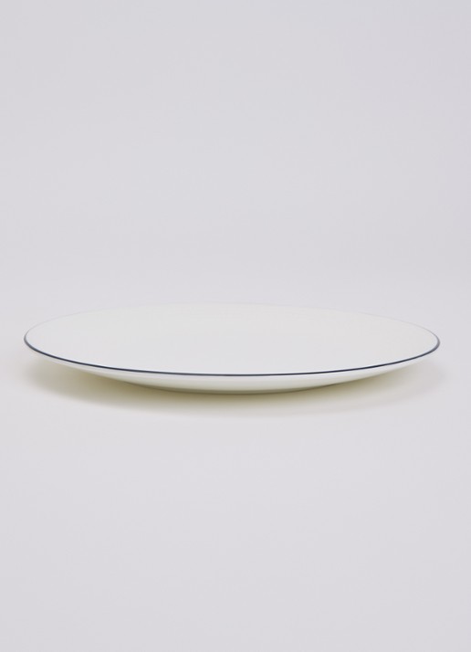 Wedgwood Gio dinerbord 23 cm - voorkant 4 gebroken wit