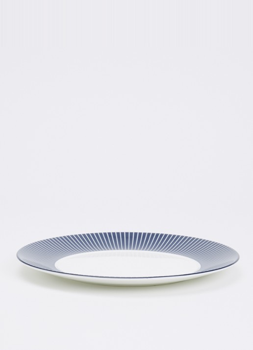 Wedgwood Gio dinerbord 24 cm - voorkant 4 donkerblauw
