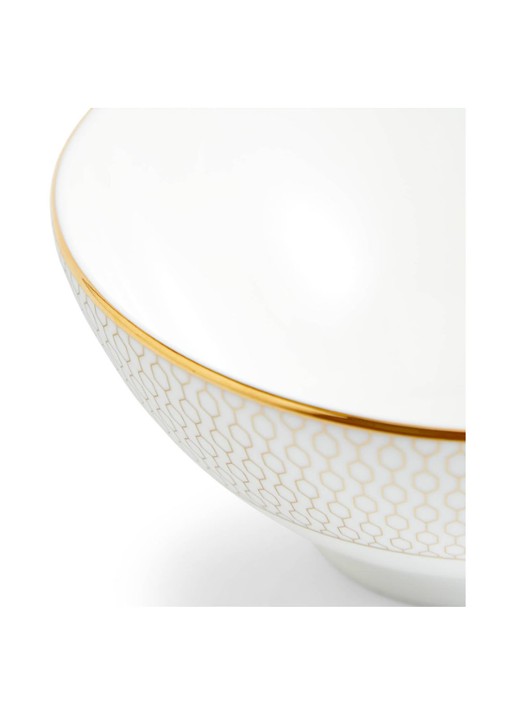 Wedgwood Gio Gold kom 12,5 cm  - detail 4 gebroken wit