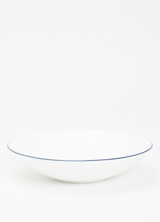 Wedgwood Gio pastabord 23 cm - voorkant 4 wit