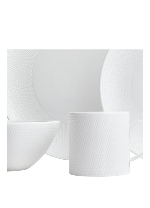 Wedgwood Gio serviesset 16-delig - voorkant 6 wit