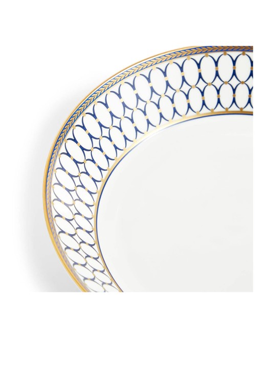 Wedgwood Renaissance Gold diep bord 24 cm - detail 3 gebroken wit