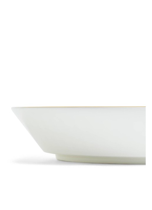 Wedgwood Renaissance Gold diep bord 24 cm - voorkant 2 gebroken wit