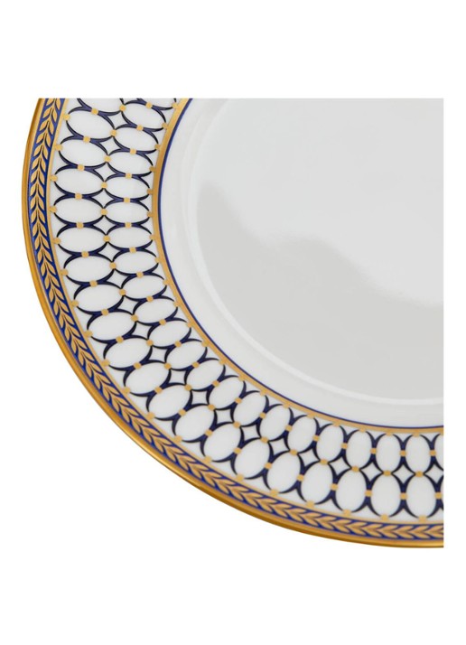 Wedgwood Renaissance Gold ontbijtbord 18 cm - voorkant 4 wit