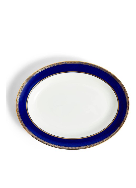 Wedgwood Renaissance Gold ovale serveerschaal 28 cm