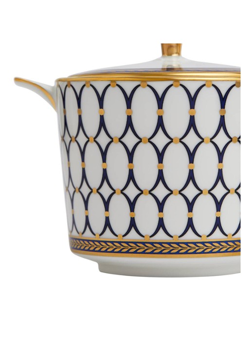 Wedgwood Renaissance Gold suikerpotje 20 cl - detail gebroken wit