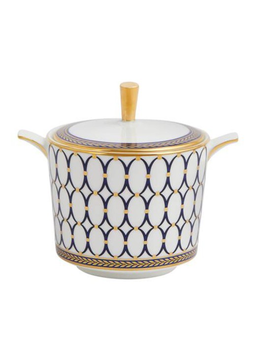Wedgwood Renaissance Gold suikerpotje 20 cl - detail 2 gebroken wit