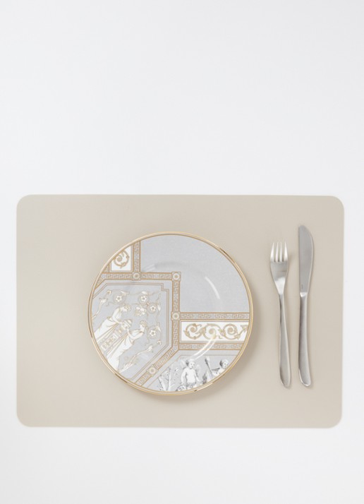 Wedgwood Renaissance Grey dinerbord 23 cm - detail 2 grijs