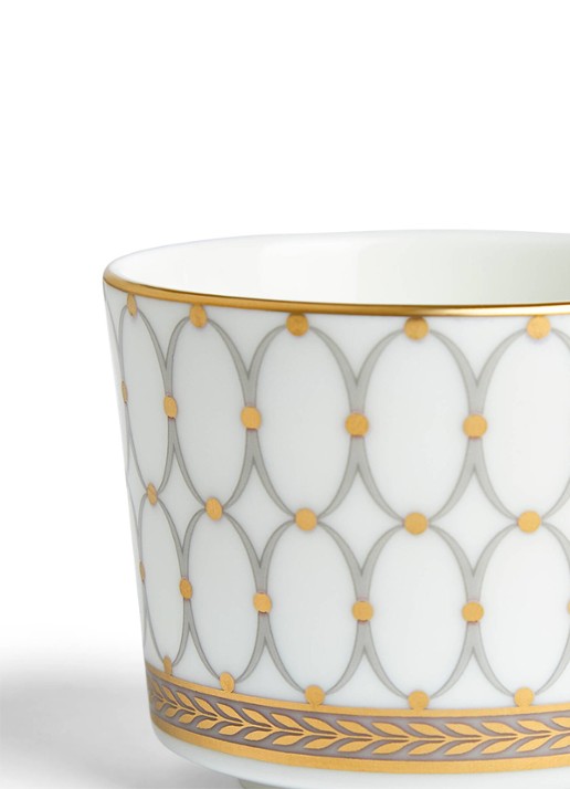 Wedgwood Renaissance Grey espressokopje en schotel 7 cl - detail 4 wit