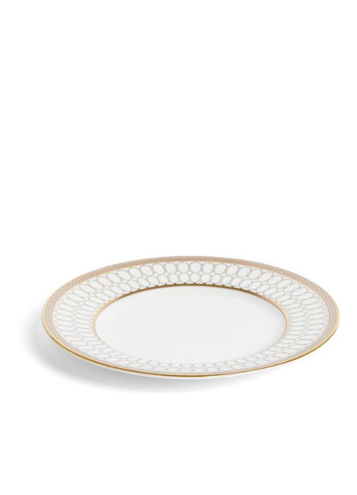 Wedgwood Renaissance Grey gebaksbordje 15,4 cm  - voorkant 5 wit