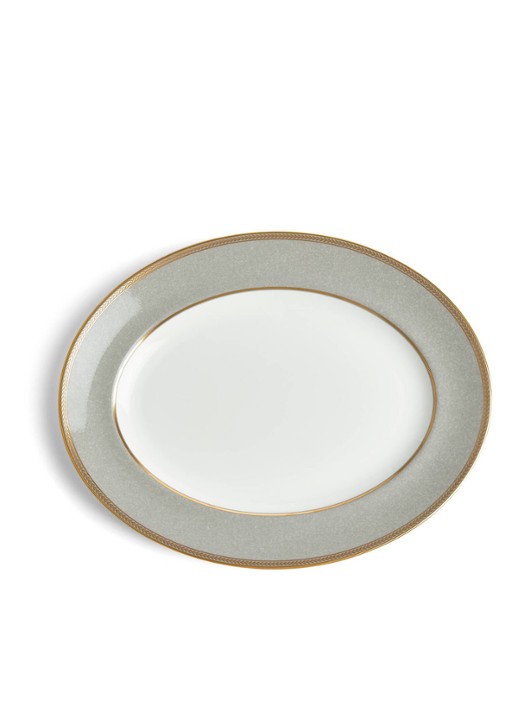 Wedgwood Renaissance Grey serveerschaal 35,7 cm