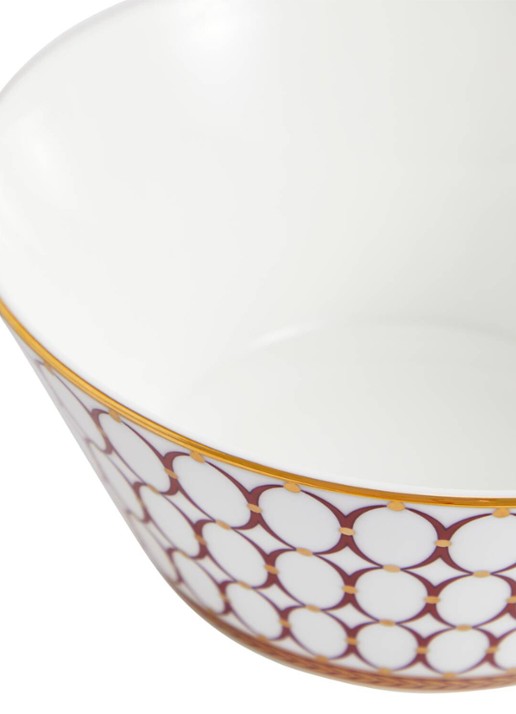 Wedgwood Renaissance Red schaaltje 14 cm - detail 3 rood