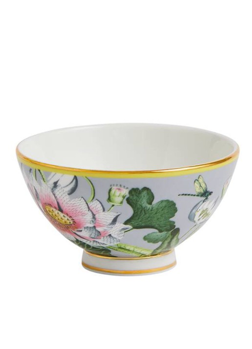 Wedgwood Waterlily Gift Bowl Bxd - detail 3 lichtgroen