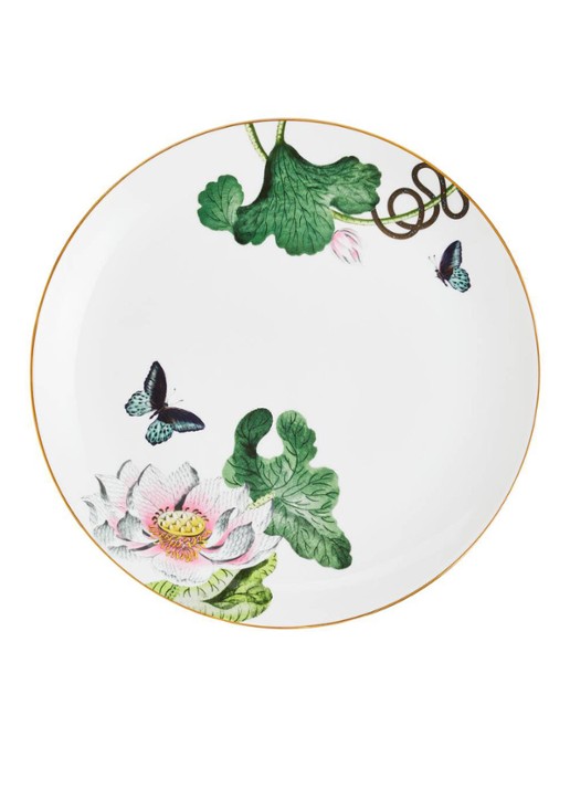 Wedgwood Waterlily Plate 27cm Bxd - detail 6 wit