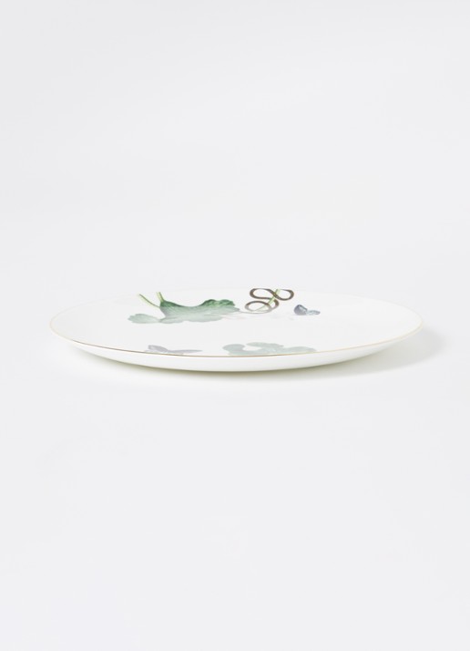 Wedgwood Waterlily Plate 27cm Bxd - voorkant 4 wit