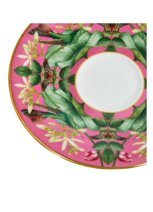 Wedgwood Wonderlust Lotus kop en schotel 20 cl - detail 3 turquoise
