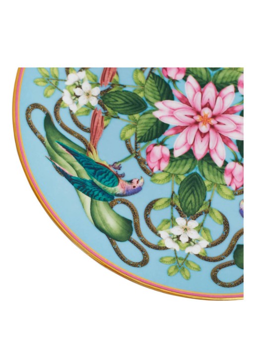 Wedgwood Wonderlust Menagerie ontbijtbord 20 cm - voorkant 3 multicolor