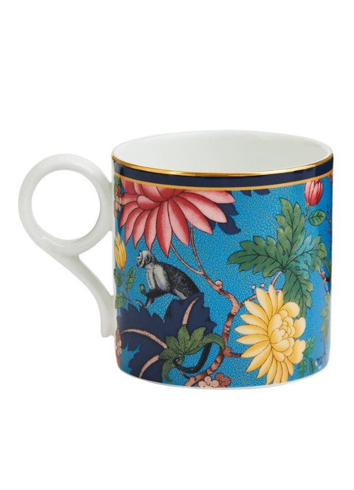 Wedgwood Wonderlust Sapphire Garden L mok 35 cl - detail multicolor