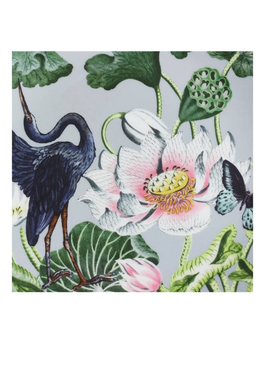 Wedgwood Wonderlust Waterlily ontbijtbord 20 cm  - achterkant 3 multicolor
