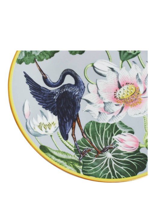 Wedgwood Wonderlust Waterlily ontbijtbord 20 cm  - voorkant 2 multicolor