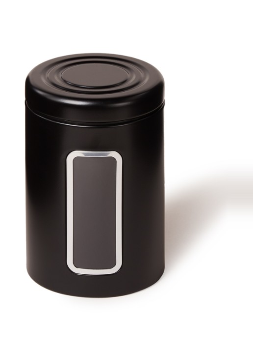 Wesco Canister voorraadpot - voorkant 2 zwart