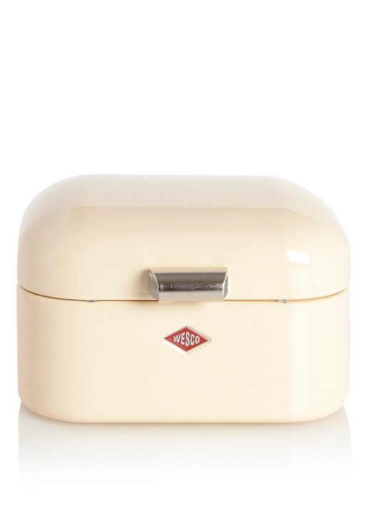 Wesco Mini Grandy bewaartrommel - voorkant creme