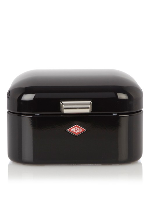 Wesco Mini Grandy bewaartrommel  - voorkant zwart