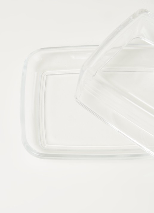 Westmark Botervloot van glas 14,5 cm - detail 3 transparant