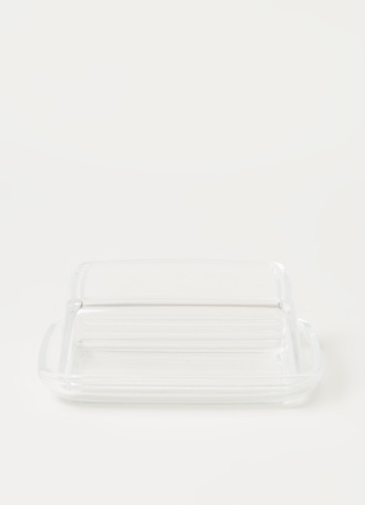 Westmark Botervloot van glas 14,5 cm - voorkant 2 transparant