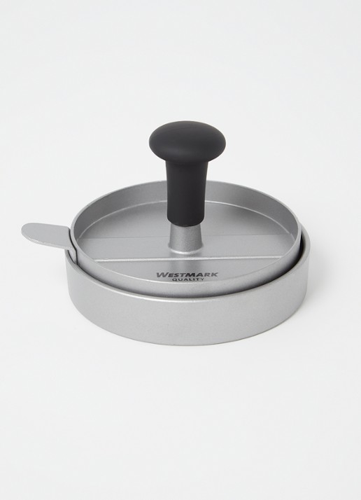 Westmark Hamburgerpers 11 cm - voorkant 2 zilver